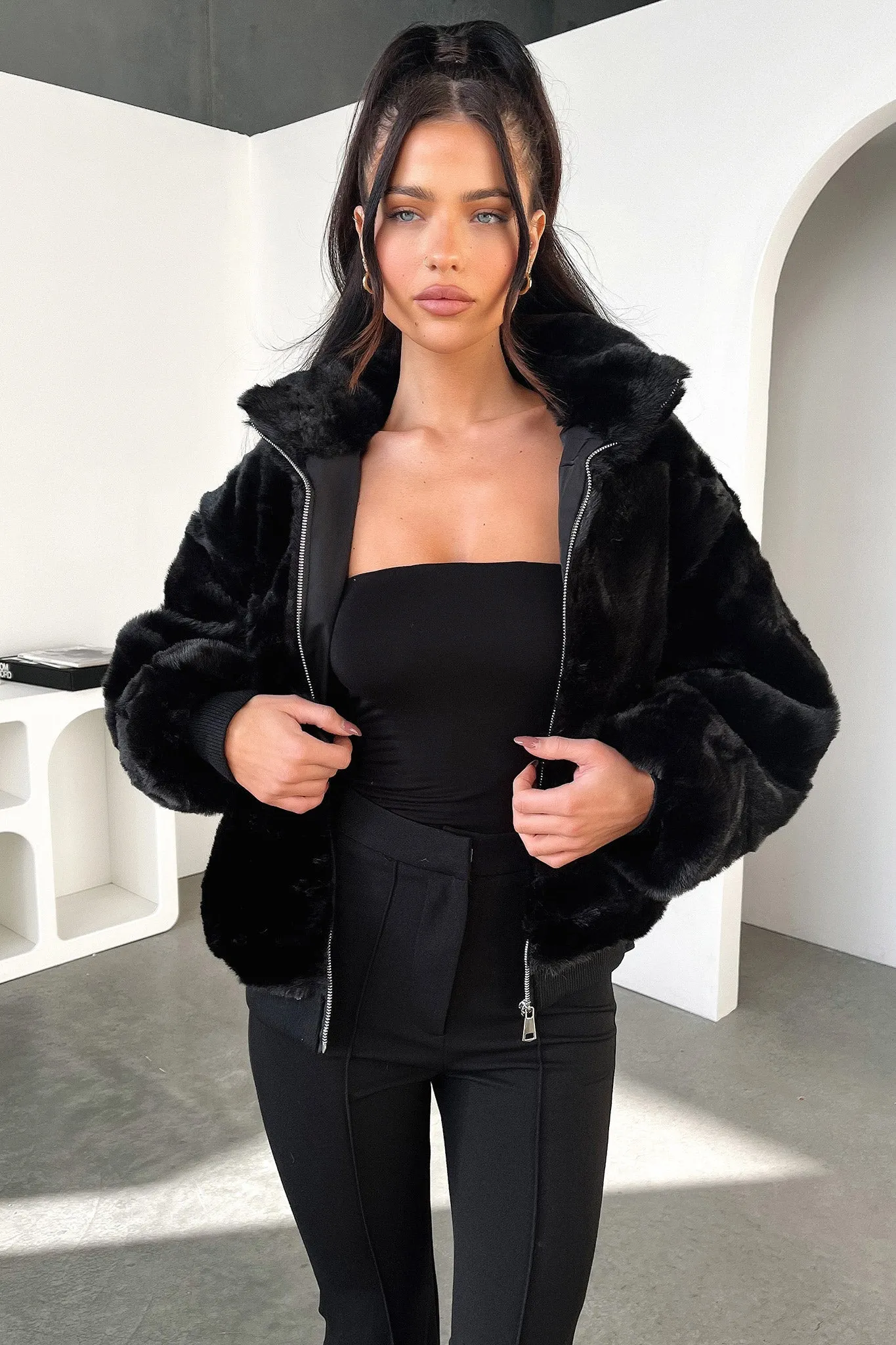 Urban Daily Wear Amir Jacket - Black