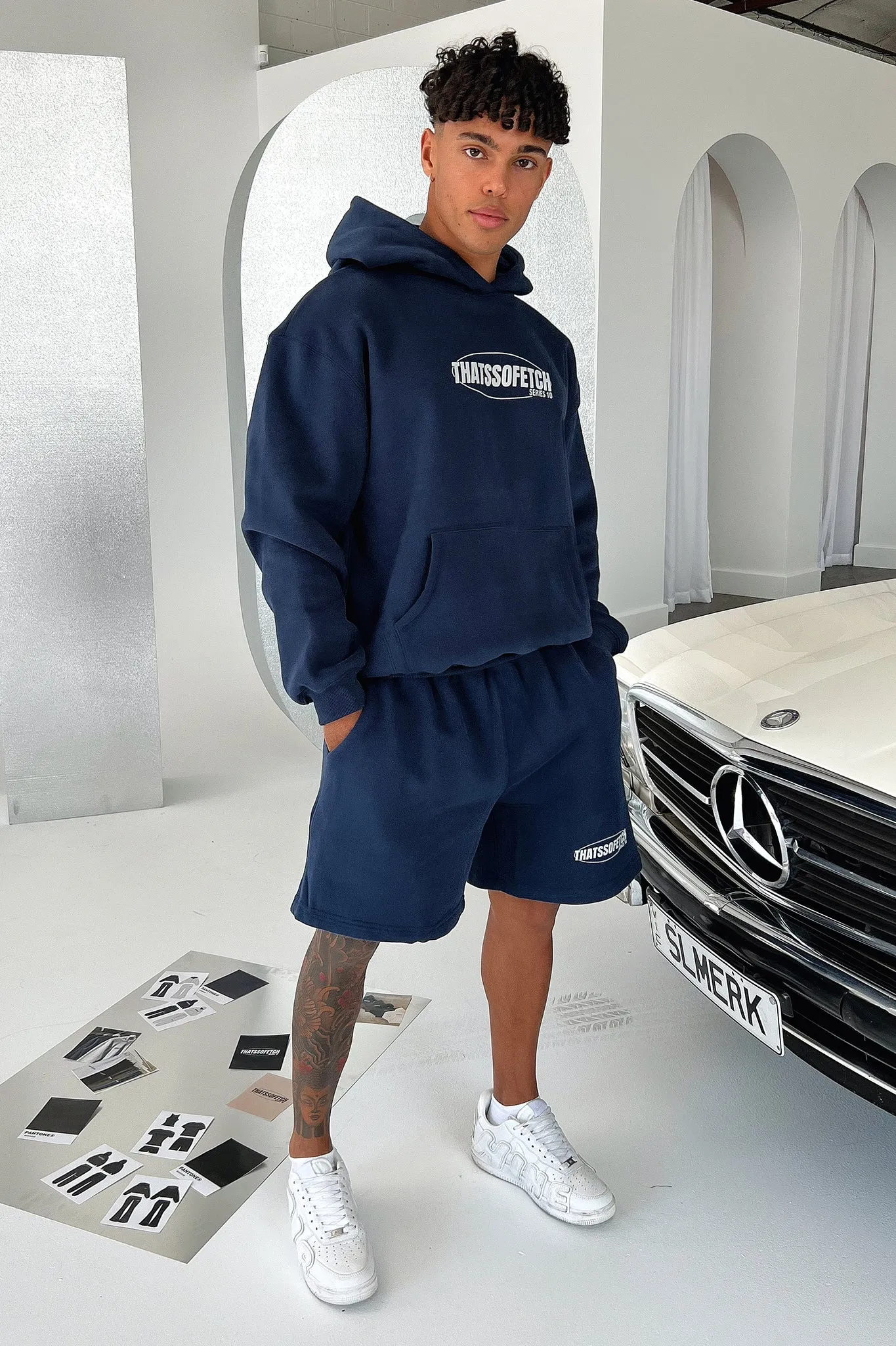 Velvet shorts Series 10 3/4 Shorts - Navy