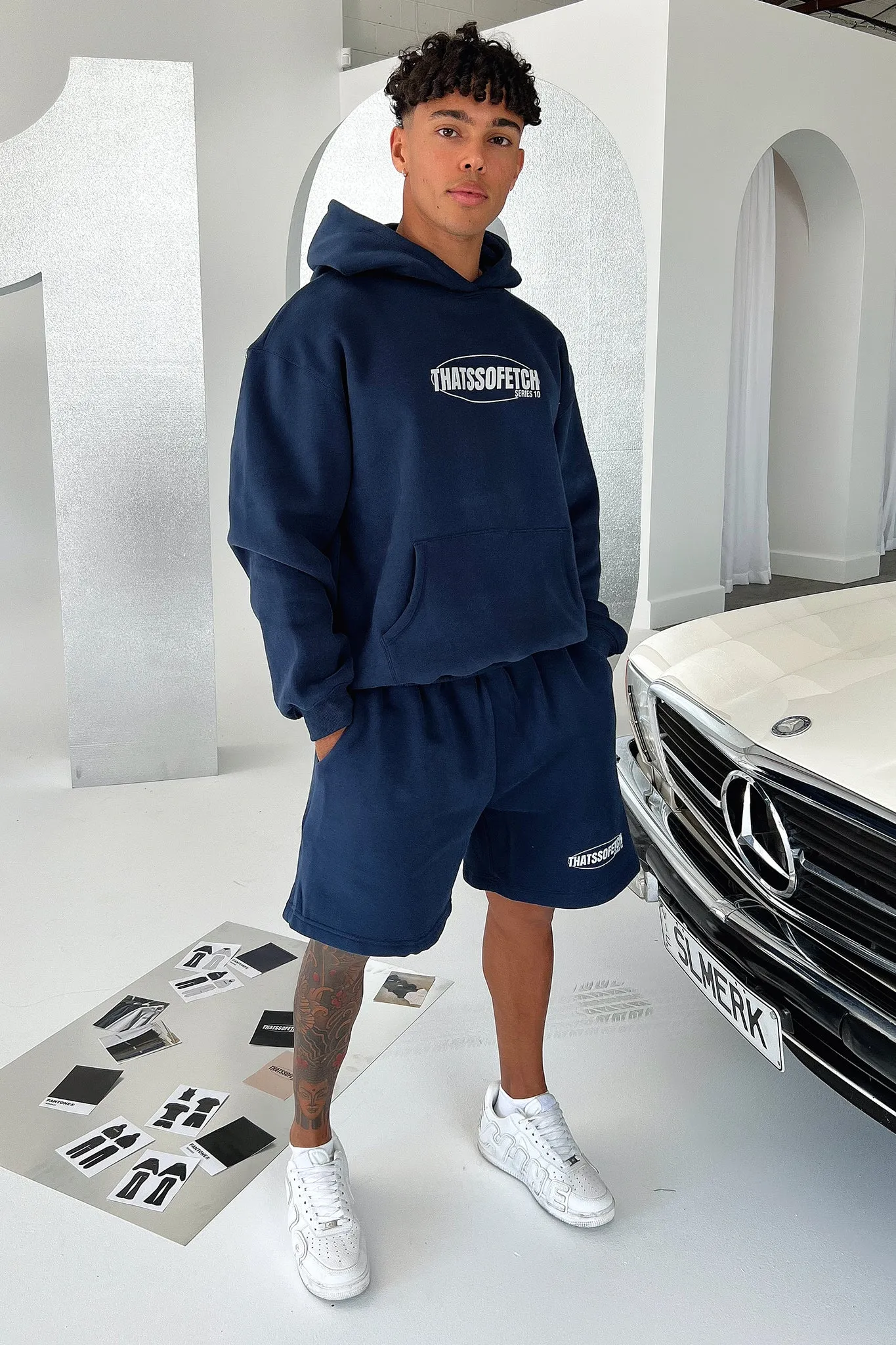 Velvet shorts Series 10 3/4 Shorts - Navy