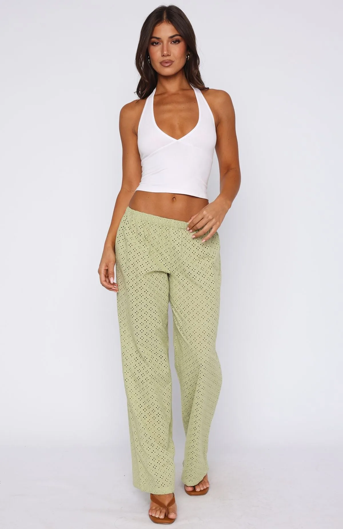 water-repellent Lost For A While Pants Olive