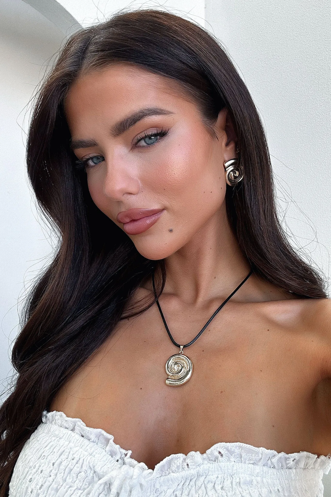 Plus Size Tropical Getaway Cove Necklace - Gold