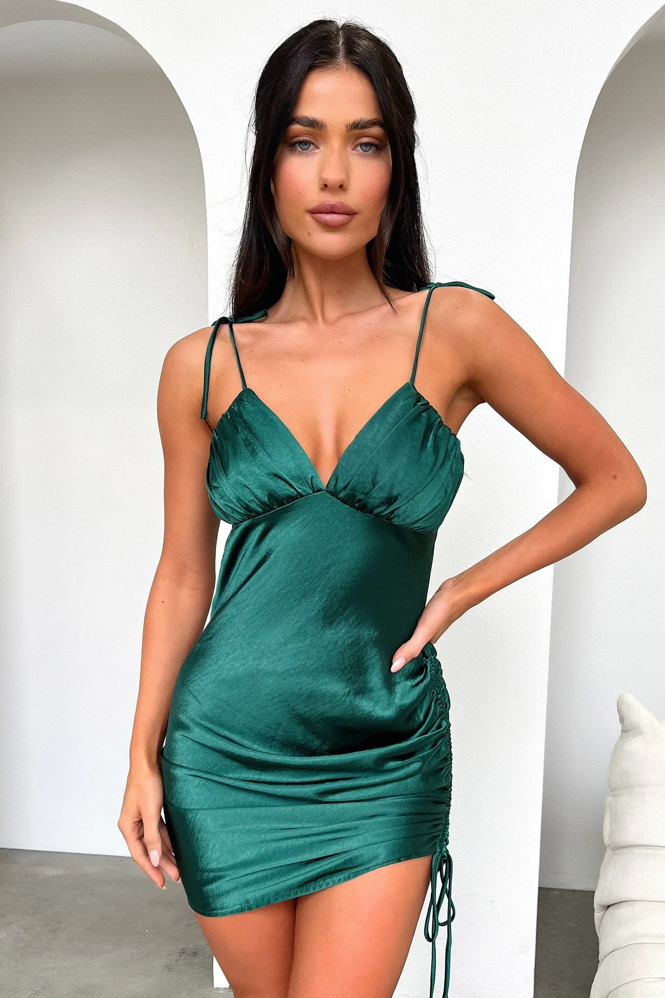 Wireless Dress - Emerald Star Kiss