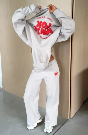 With Love For You Wide Leg Sweatpants Moon Sporty Touch Smart Fit