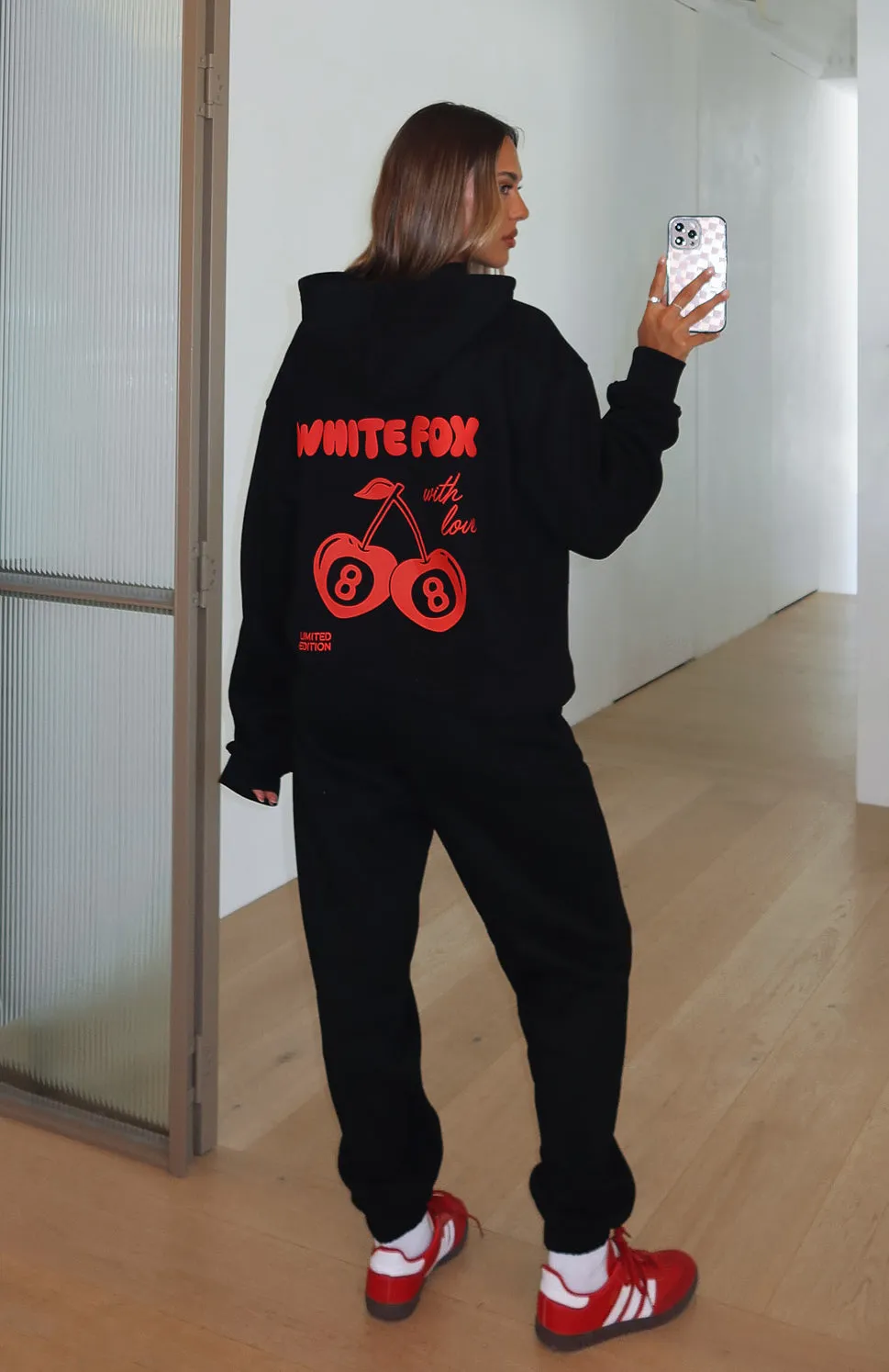 With Love In The Moment Sweatpants Black Fashionable Cut