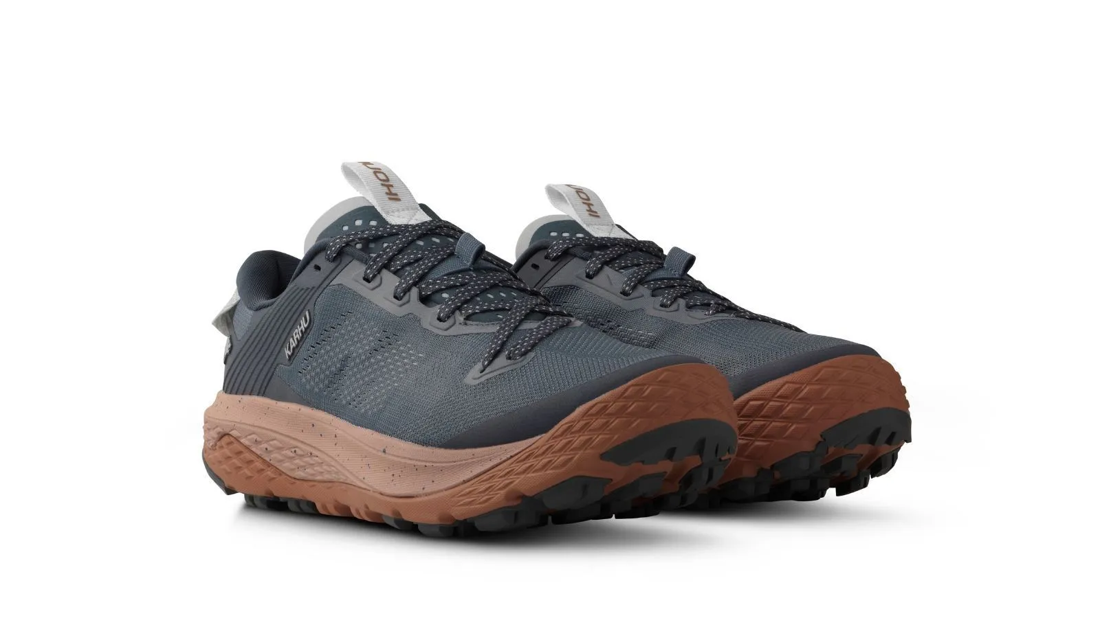 WOMEN'S IKONI TRAIL 1.0 - STORMY WEATHER / RUGBY TAN Soft coating