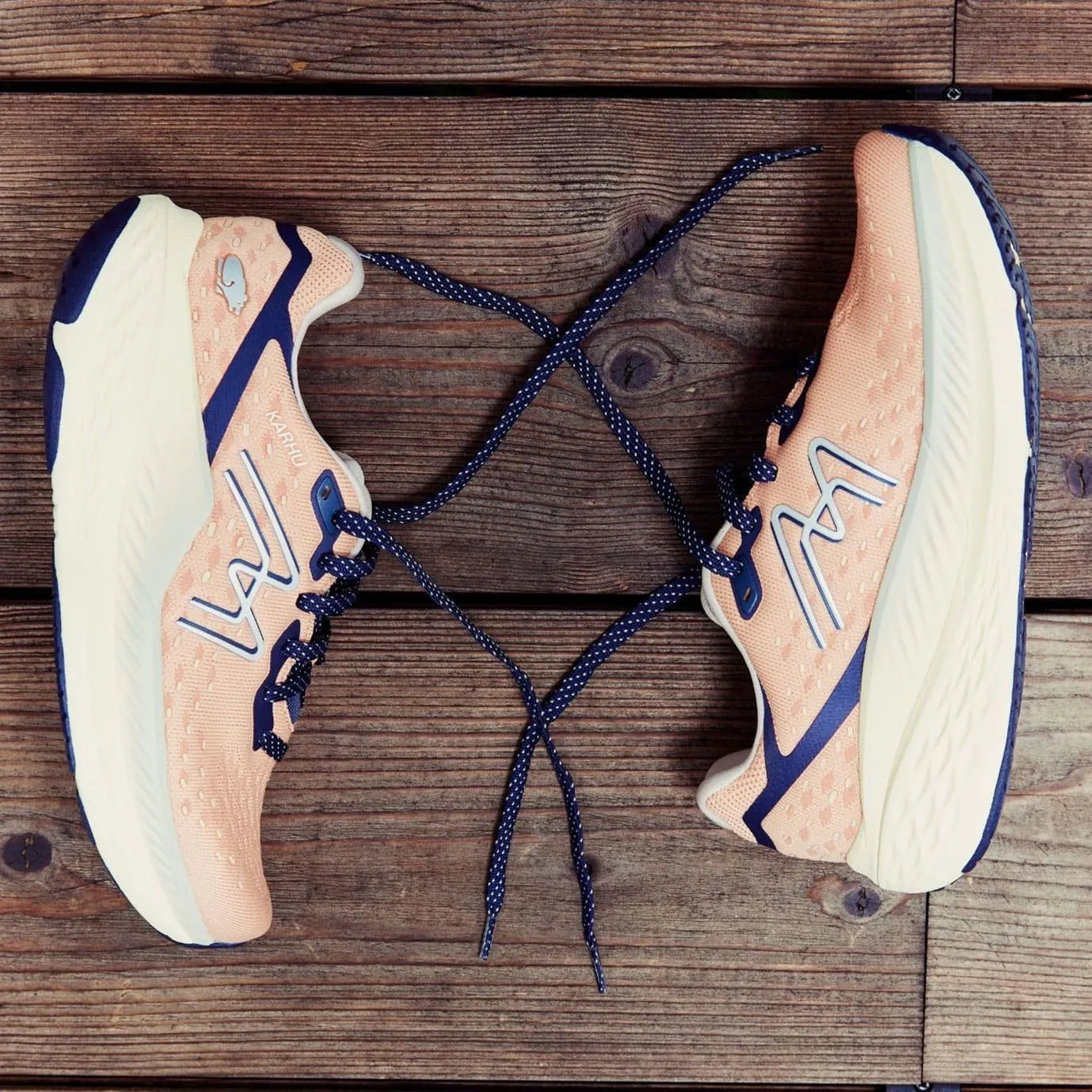 WOMEN'S MESTARI RUN - PINK SAND / VANILLA Comfort Topline Design