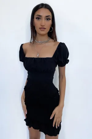 Figure Pop Wonder Dress - Black