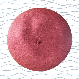 Weekend Getaway Wool Vintage-Inspired Beret