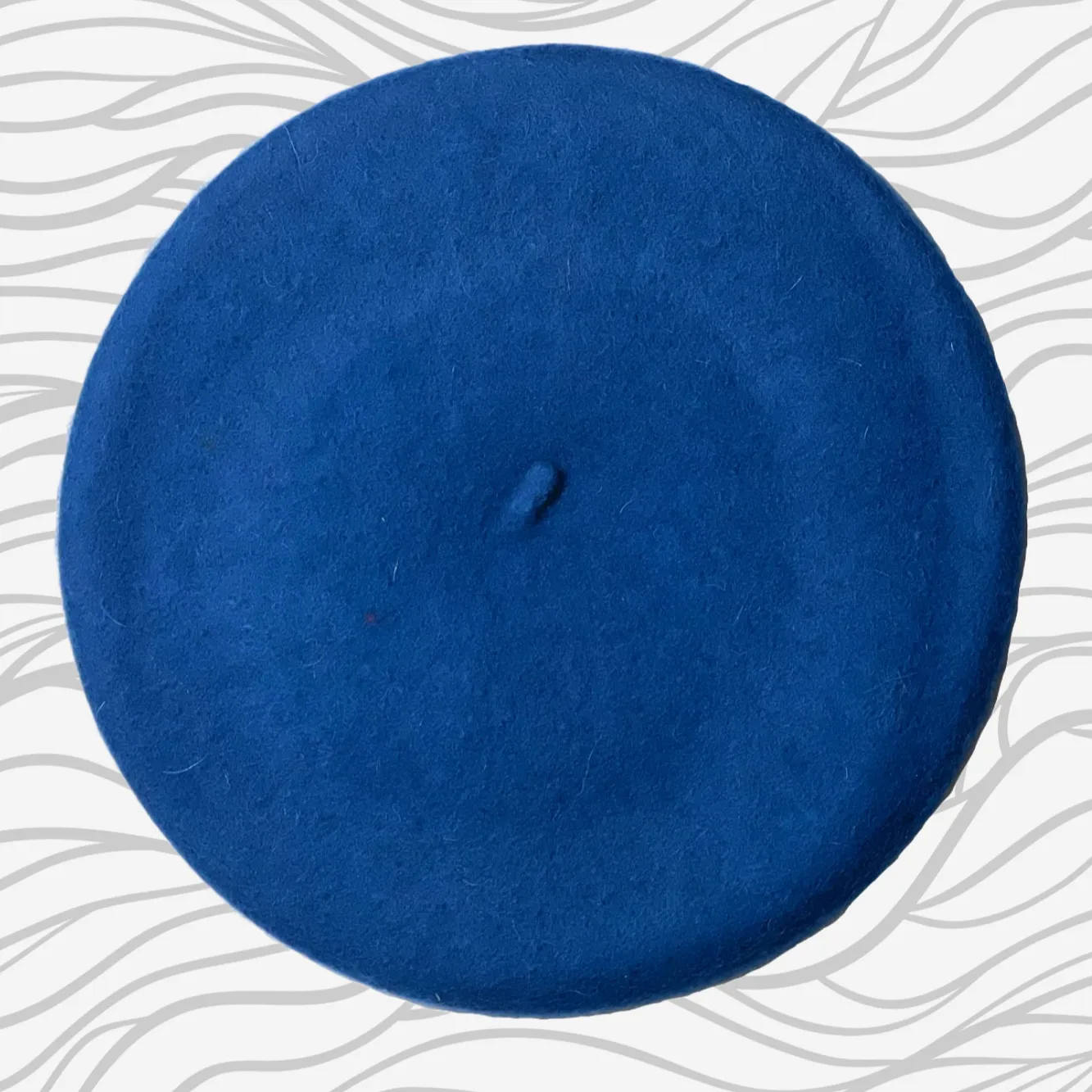 Wool Vintage-Inspired Beret Classic casual fit