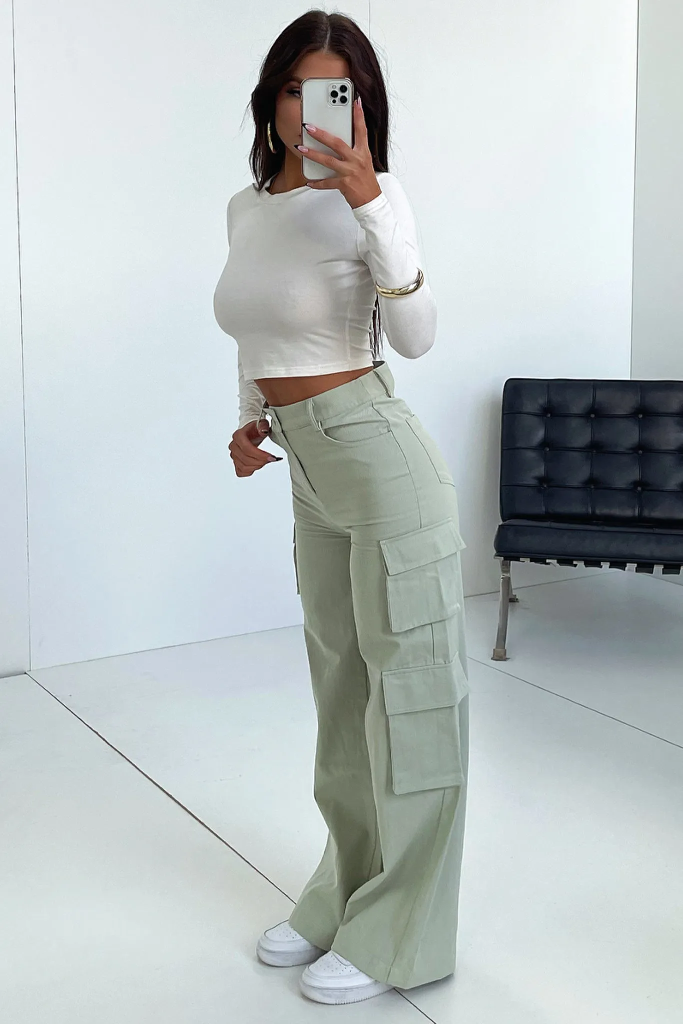 Lemar Long Sleeve Baby Tee - White Vibrant color top Relax Pulse