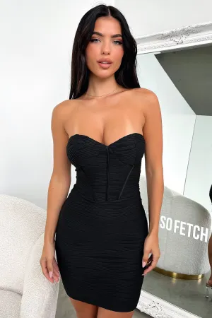 Zeline Mini Dress - Black Travel Light Fun Beat